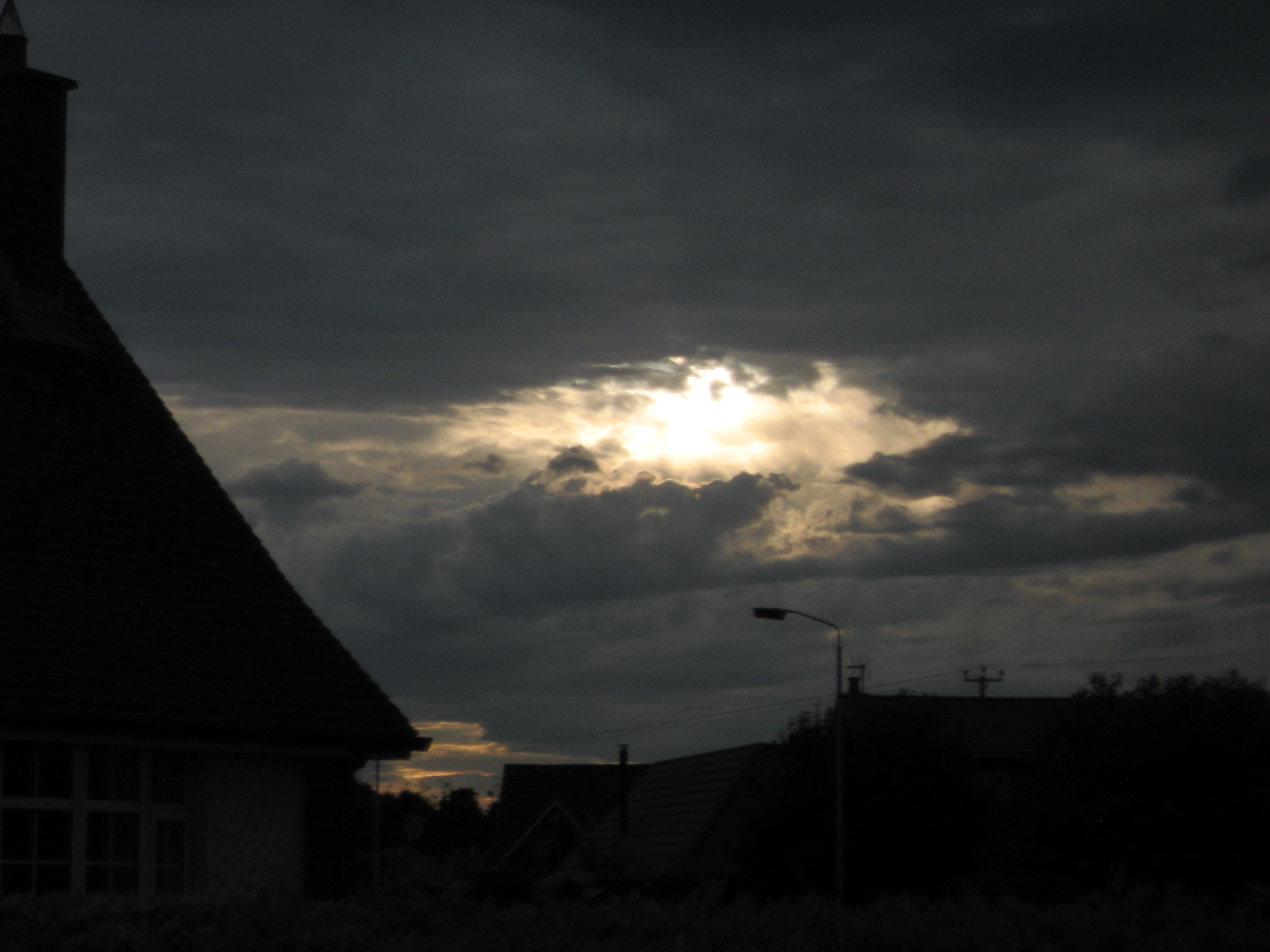 Sun through the clouds