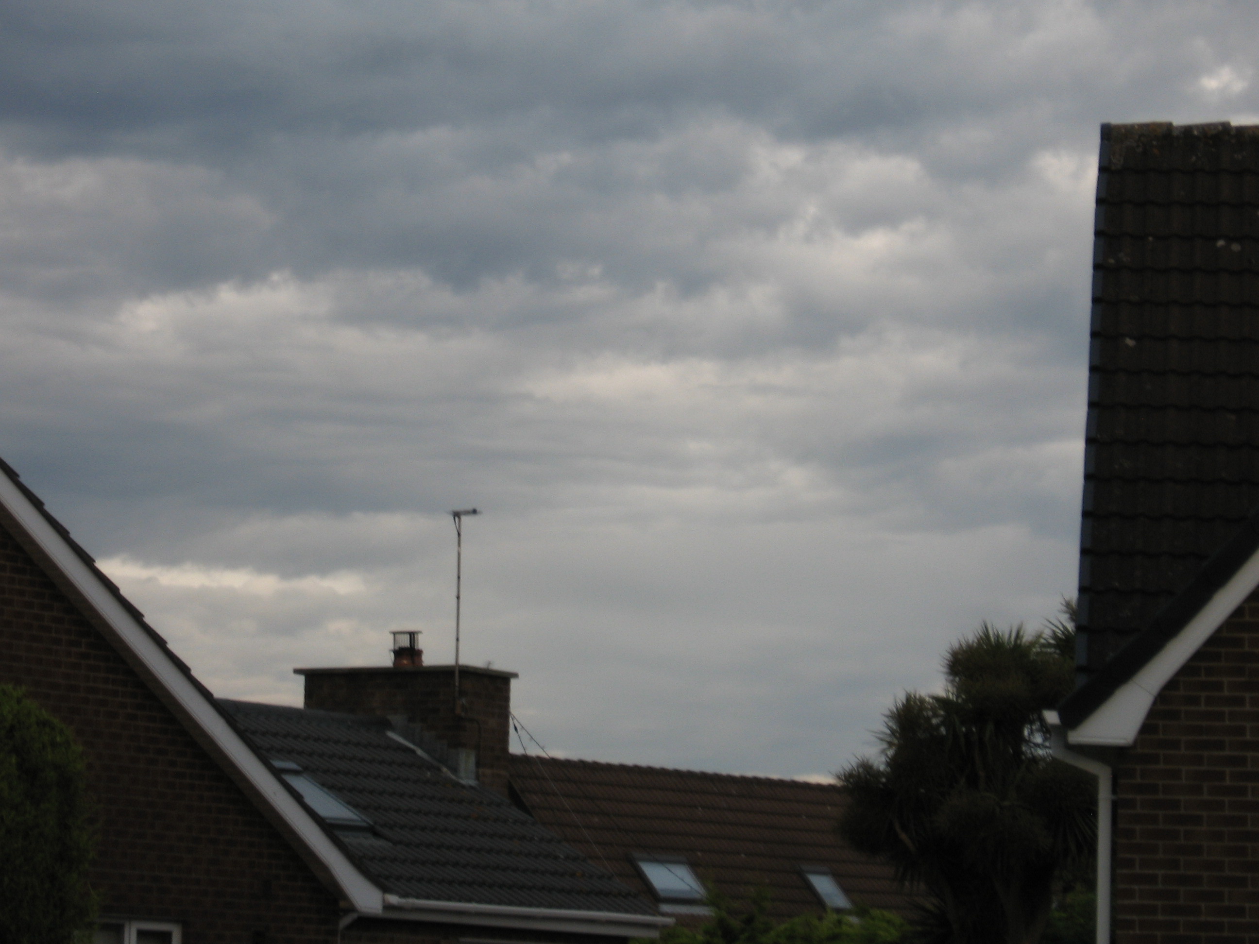 Sky and rooftops